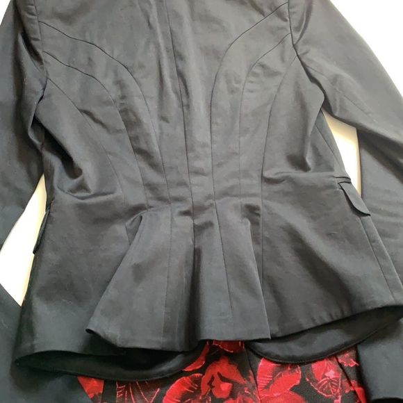 ❤️❤️Beautiful black blazer Adam Lippes size 0❤️❤️ - Picture 8 of 11